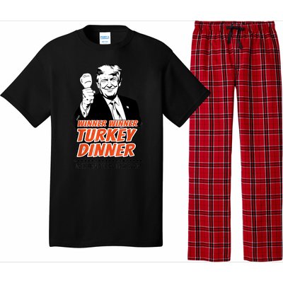 Trump Winner Funny Winner Turkey Dinner Thanksgiving Pajama Set