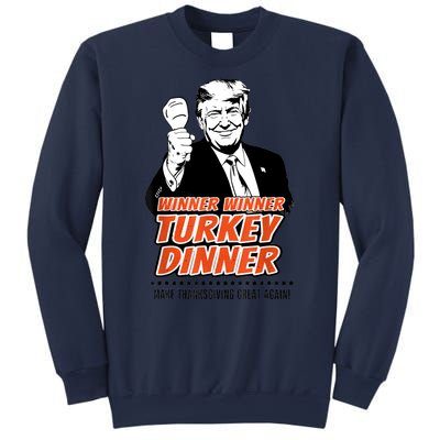 Trump Winner Funny Winner Turkey Dinner Thanksgiving Sweatshirt