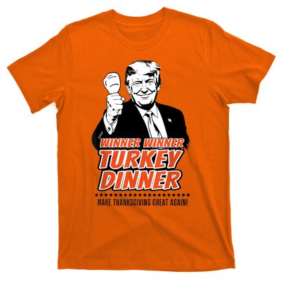 Trump Winner Funny Winner Turkey Dinner Thanksgiving T-Shirt