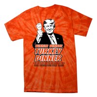 Trump Winner Funny Winner Turkey Dinner Thanksgiving Tie-Dye T-Shirt