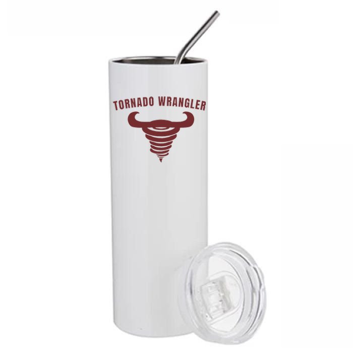 Tornado Wrangler Funny Design Stainless Steel Tumbler