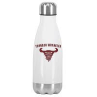 Tornado Wrangler Funny Design Stainless Steel Insulated Water Bottle