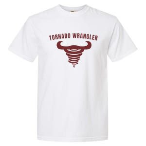 Tornado Wrangler Funny Design Garment-Dyed Heavyweight T-Shirt