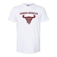 Tornado Wrangler Funny Design Softstyle CVC T-Shirt