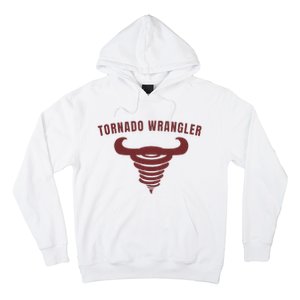 Tornado Wrangler Funny Design Hoodie