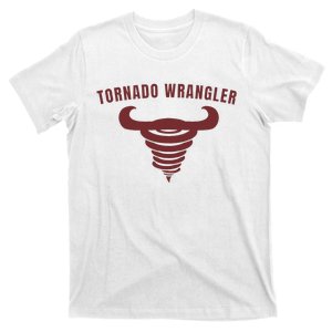 Tornado Wrangler Funny Design T-Shirt