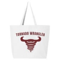 Tornado Wrangler Funny Design 25L Jumbo Tote