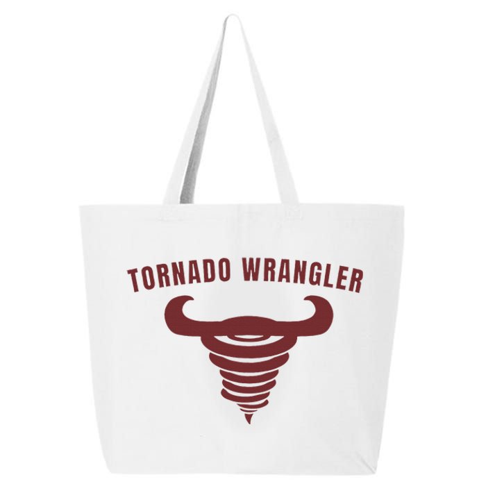 Tornado Wrangler Funny Design 25L Jumbo Tote