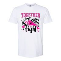 Together We Fight Breast Cancer Cheer Softstyle CVC T-Shirt