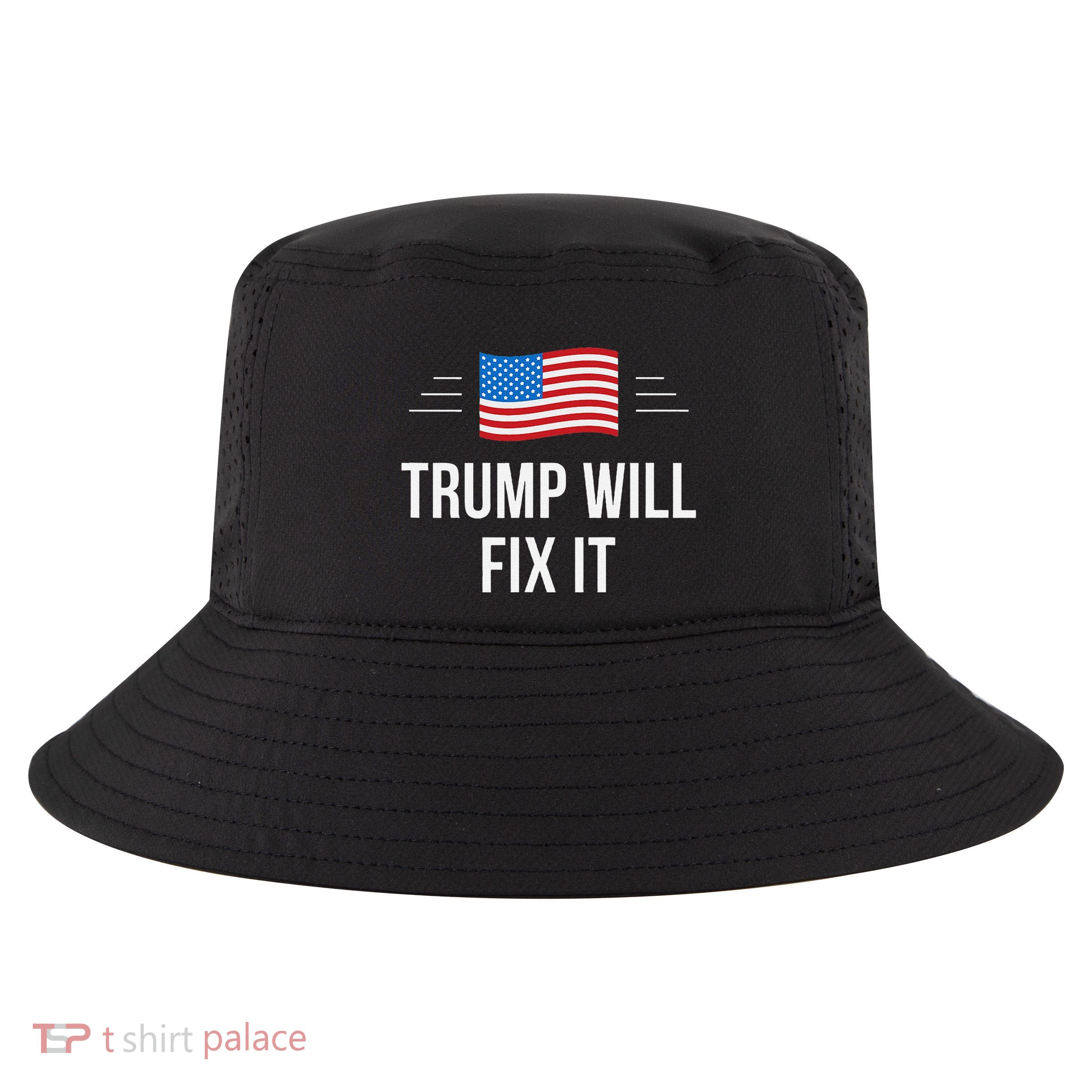 Trump Will Fix It Cool Comfort Performance Bucket Hat