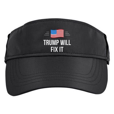Trump Will Fix It Adult Drive Performance Visor