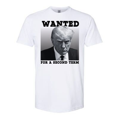 Trump Wanted For A Second Term Softstyle® CVC T-Shirt