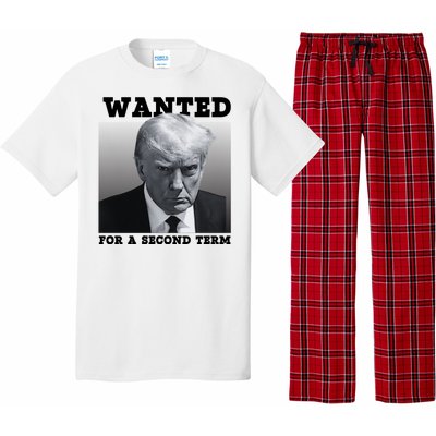 Trump Wanted For A Second Term Pajama Set