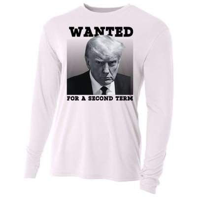 Trump Wanted For A Second Term Cooling Performance Long Sleeve Crew