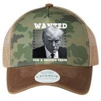 Trump Wanted For A Second Term Legacy Tie Dye Trucker Hat