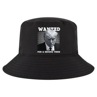 Trump Wanted For A Second Term Cool Comfort Performance Bucket Hat