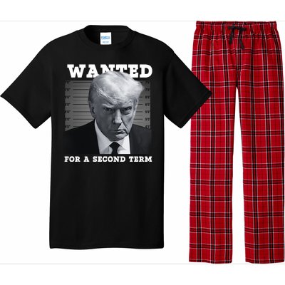 Trump Wanted For A Second Term Pajama Set