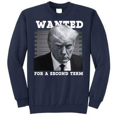 Trump Wanted For A Second Term Sweatshirt