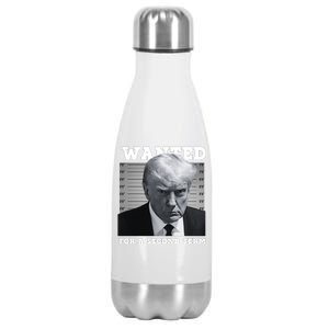 Trump Wanted For A Second Term Stainless Steel Insulated Water Bottle