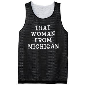 That Woman From Michigan Mesh Reversible Basketball Jersey Tank