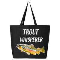 Trout Whisperer Fishing Rainbow Trout 25L Jumbo Tote
