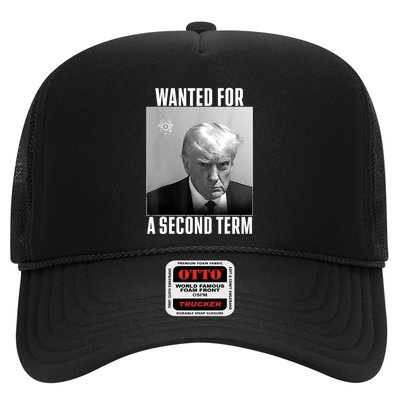 Trump Wanted For A Second Term Trucker Hat
