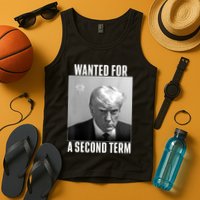 Trump Wanted For A Second Term Tank Top