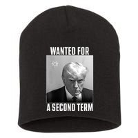 Trump Wanted For A Second Term Short Acrylic Beanie