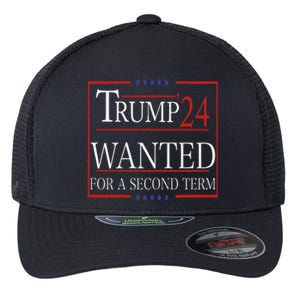 Trump Wanted For A Second Term Flexfit Unipanel Trucker Cap