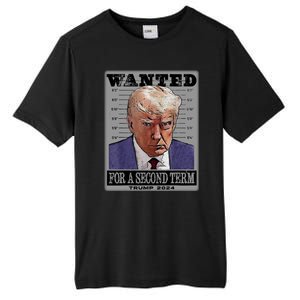 Trump Wanted For A Second Term Tall Fusion ChromaSoft Performance T-Shirt