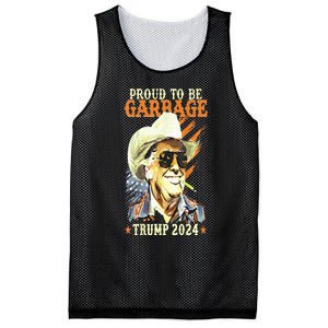 Trump Will Fix It Trump 2024 Proud To Be Garbage Vote Trump Mesh Reversible Basketball Jersey Tank