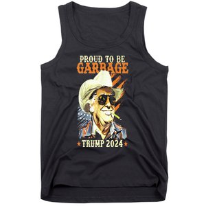 Trump Will Fix It Trump 2024 Proud To Be Garbage Vote Trump Tank Top