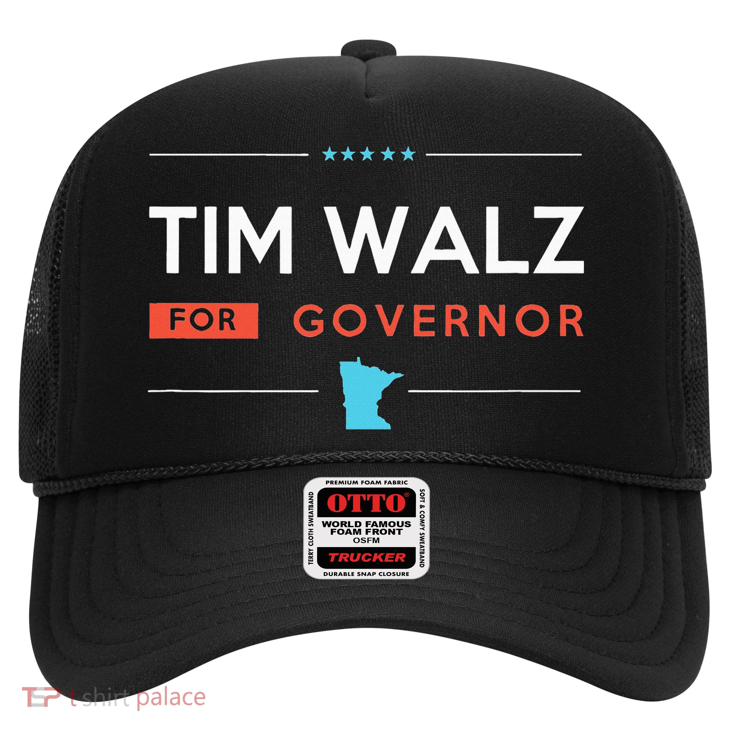 Tim Walz For Minnesota Governor Campaign 2024 Trucker Hat