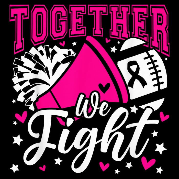 Together We Fight Breast Cancer Awareness Pink Ribbon Wo Cooling Performance Crew T-Shirt