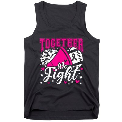 Together We Fight Breast Cancer Awareness Pink Ribbon Wo Tank Top
