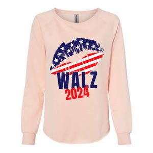 Tim Walz For President 2024 Womens California Wash Sweatshirt