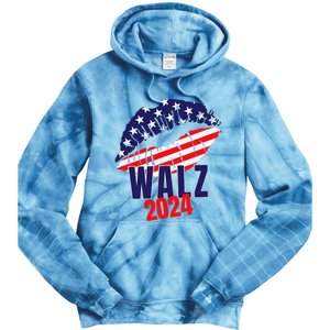 Tim Walz For President 2024 Tie Dye Hoodie