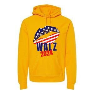 Tim Walz For President 2024 Premium Hoodie