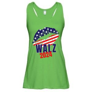 Tim Walz For President 2024 Ladies Essential Flowy Tank