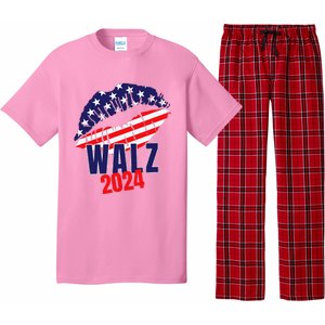 Tim Walz For President 2024 Pajama Set