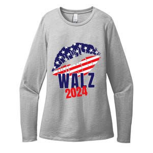 Tim Walz For President 2024 Womens CVC Long Sleeve Shirt