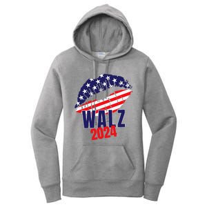 Tim Walz For President 2024 Women's Pullover Hoodie