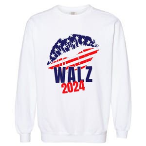 Tim Walz For President 2024 Garment-Dyed Sweatshirt