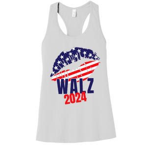 Tim Walz For President 2024 Women's Racerback Tank