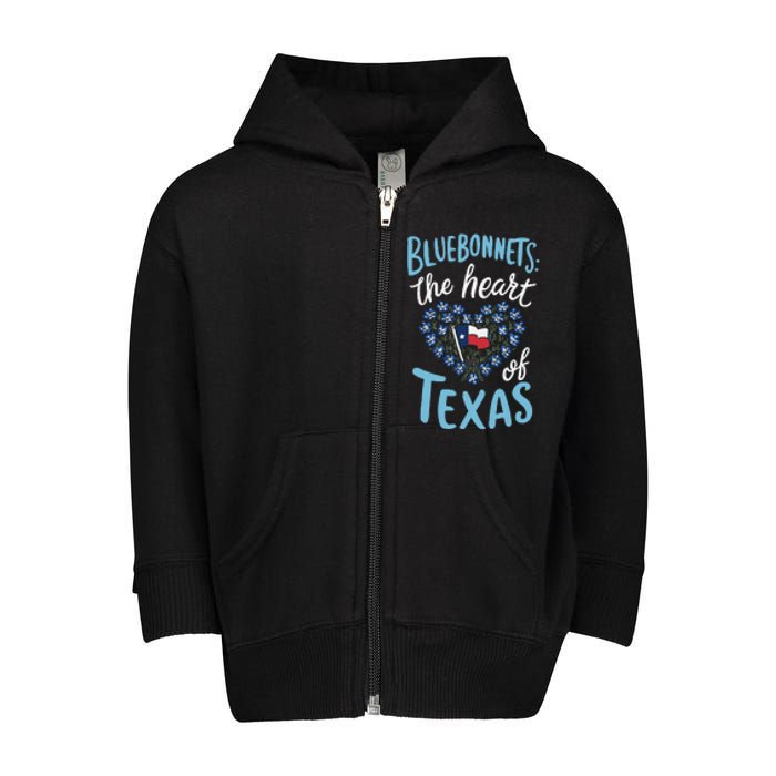 Texas Wildflowers Floral Texas Spring Lesser Sunflower Toddler Zip Fleece Hoodie