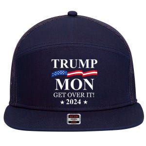 Trump Won Get Over It 7 Panel Mesh Trucker Snapback Hat