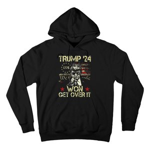 Trump Won Get Over It 2024 Hoodie