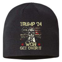 Trump Won Get Over It 2024 Sustainable Beanie