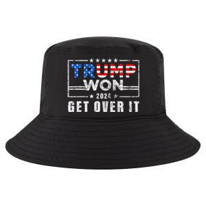 Trump Won Get Over It 2024 Election Trump Wins 2024 Cool Comfort Performance Bucket Hat