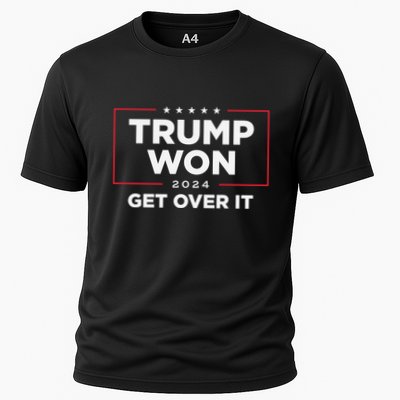 Trump Won Get Over It 2024 Performance Shirt